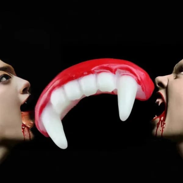 Зубные протезы, реквизит для Хэллоуина, косплей