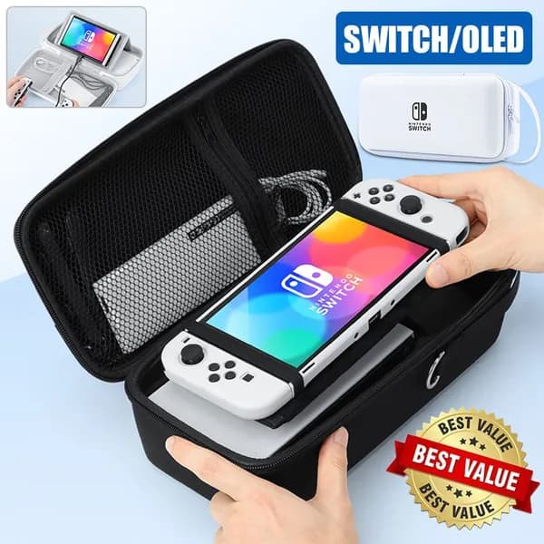 Защитный Чехол Для Nintendo Switch Oled,Сумка Футляр Для Игровой Приставки