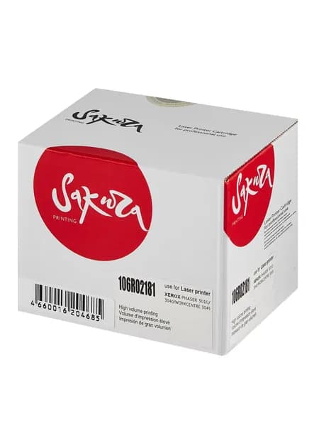 Sakura 106R02181 Картридж лазерный черный 1000 стр