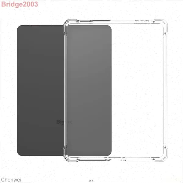 Прозрачный чехол для Bigme B6 eReader, прозрачная гибкая мягкая задняя крышка