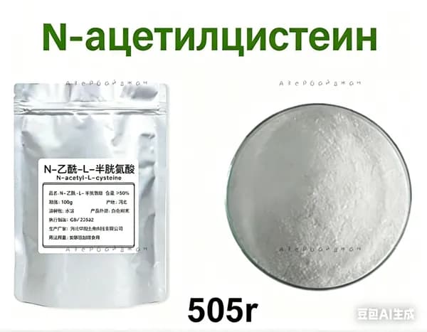N-Ацетил L-Цистеин NAC порошок 505 г