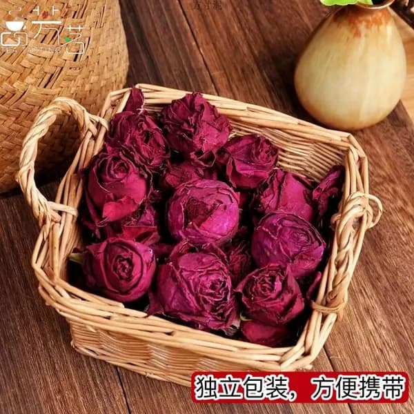 Чай из розовых лепестков из Юньнаня, натуральный без добавок, индивидуальная упаковка для женщин