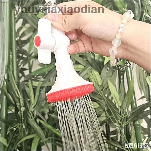 Лейка для летнего душа садовая пластик , кран садовый