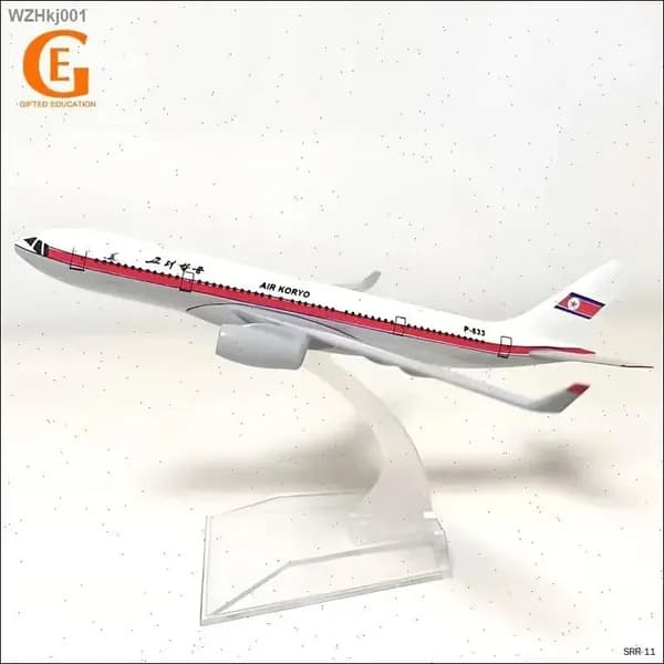 Металлическая Модель Самолета TU-204 P-633 Северная Корея, Советских Air KORYO Литая Коллекционная