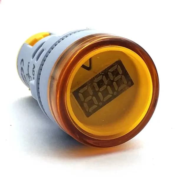 22MM AD16-22 AC 50-500 В мини-измеритель напряжения LED цифровой дисплей вольтметр Индикатор света / экспериментальная лампа AD16-22DSV