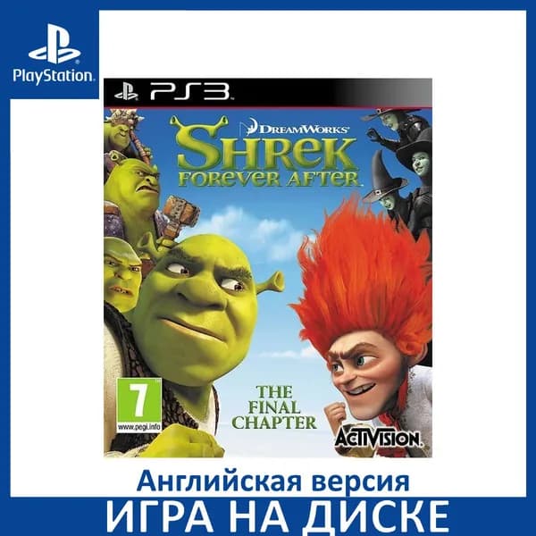 Игра Shrek Forever After (Шрэк навсегда) PS3 Диск на PlayStation 3 Английская версия