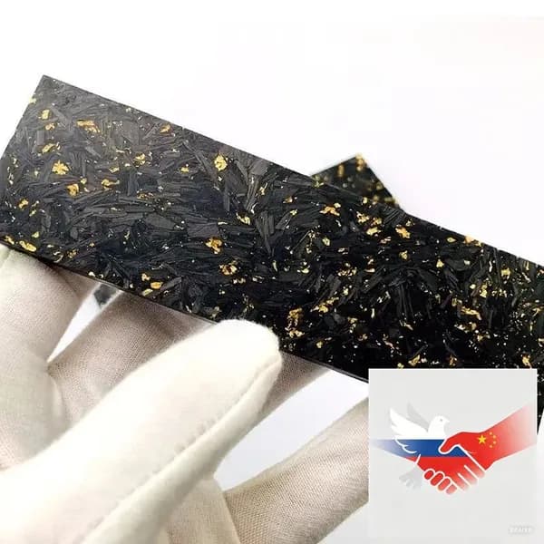 1 кусок накладки из углеродного волокна для держателя инструмента, 135*45*4 мм