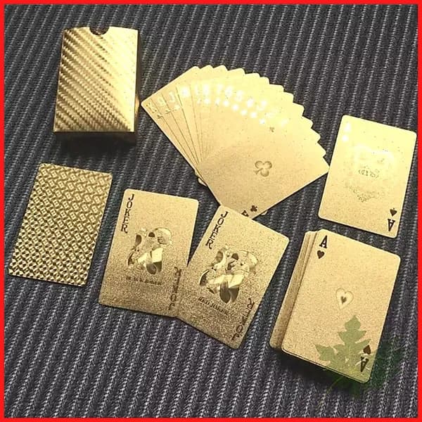Карты Неоновые Игральные 54 Шт, / Подарочные Для Покера, Карточных Игр,водонепроница