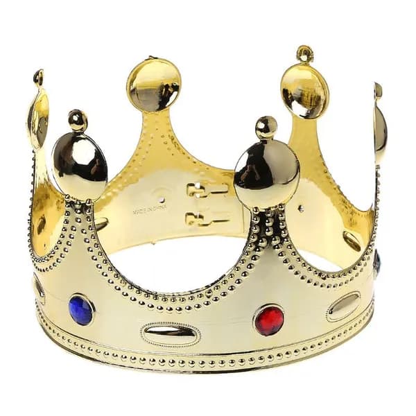 (1шт) Маленькая игрушечная корона своими руками-King Crown Gold