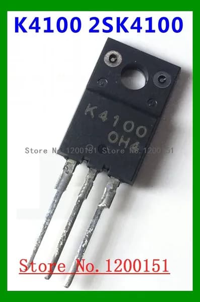2SK4100 K4100 650V 6A TO-220F Интегральная схема