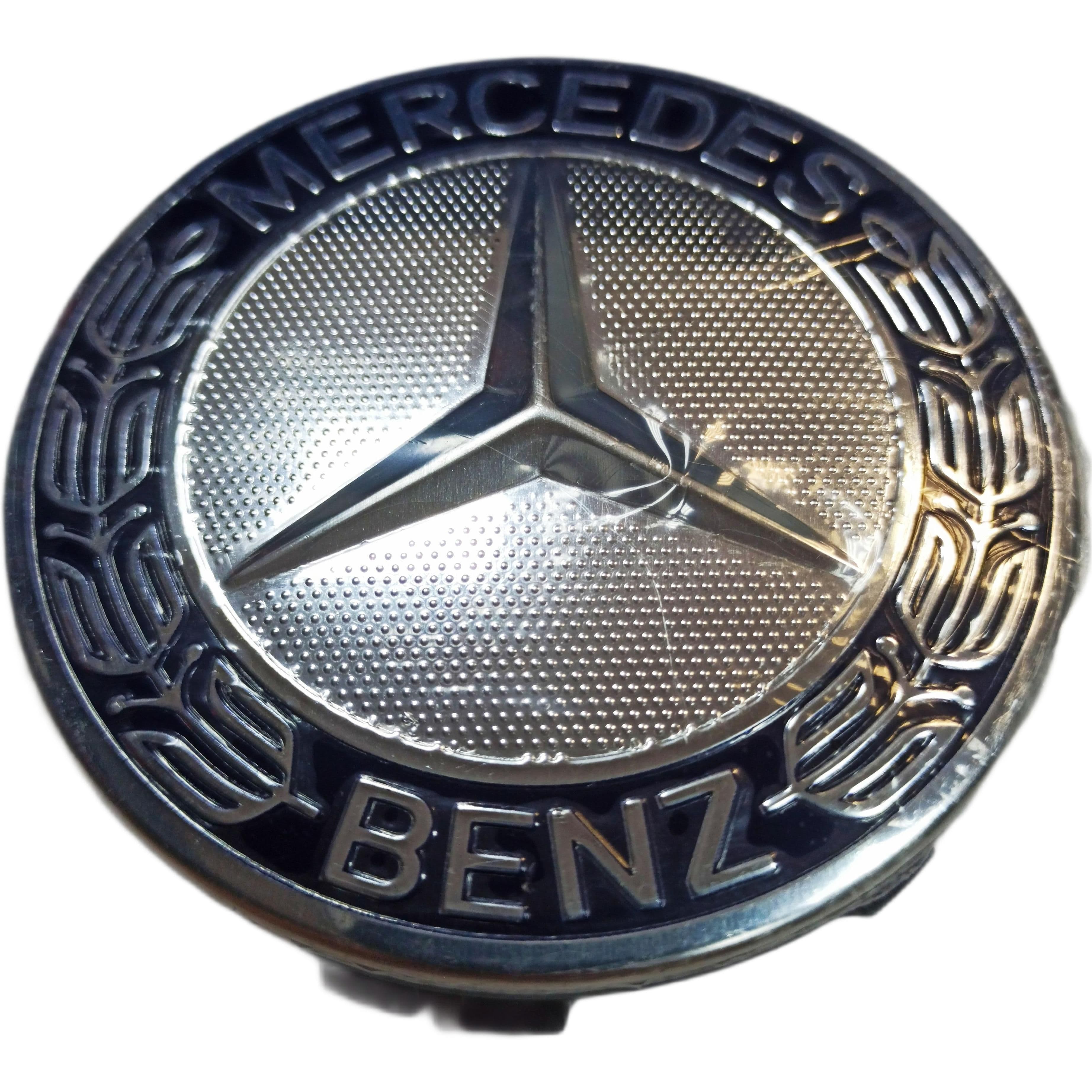 Колпачки тёмно-синие цо дисков mercedes 75мм