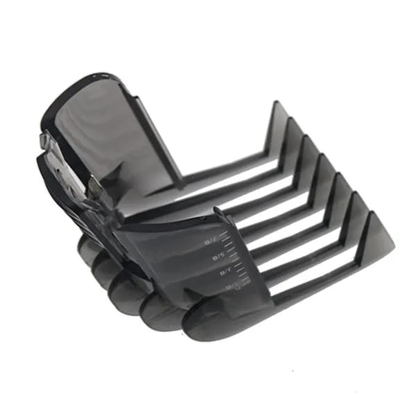 Машинка для стрижки Насадка-расческа для триммера Philips: QC5105 QC5115 QC5120 QC5125 QC5130 QC5135, регулируемая...._LF-008-BJ, черный