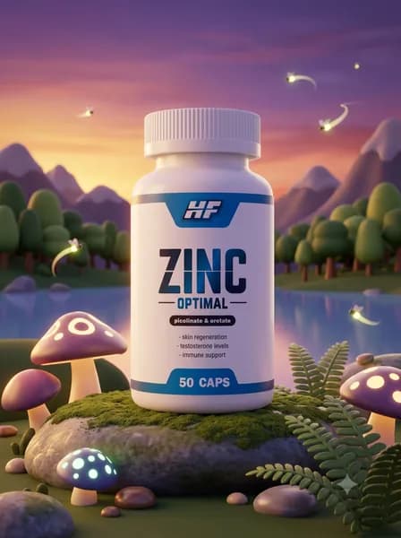 Цинк, ZINC OPTIMAL 50к - Премиум цинк для иммунитета и здоровья