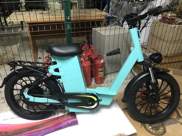 Электровелосипед 60в АКБ LiFePo4 15Ач колеса 20"х3.0
