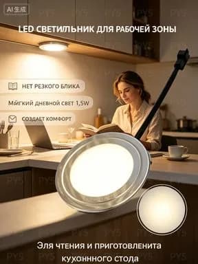 Светодиодная лампа 12 В для вытяжки; подходит для кухни