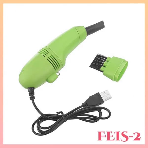 Мини-пылесос USB зеленый