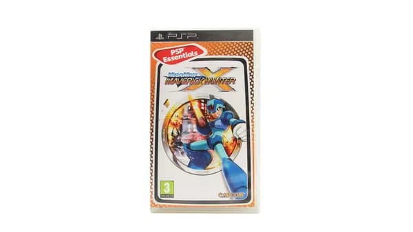 Mega Man Maverick Hunter X (PSP, Essentials) Винтаж