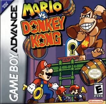 Игровой картридж Mario VS Donkey Kong (Марио ПРОТИВ Донки Конга) GBA, рус.версия (Platinum) (128M)