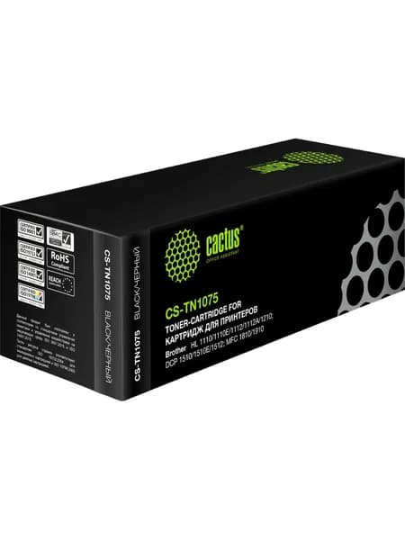 Картридж лазерный Cactus TN-1075 (CS-TN1075), черный, 1000 страниц