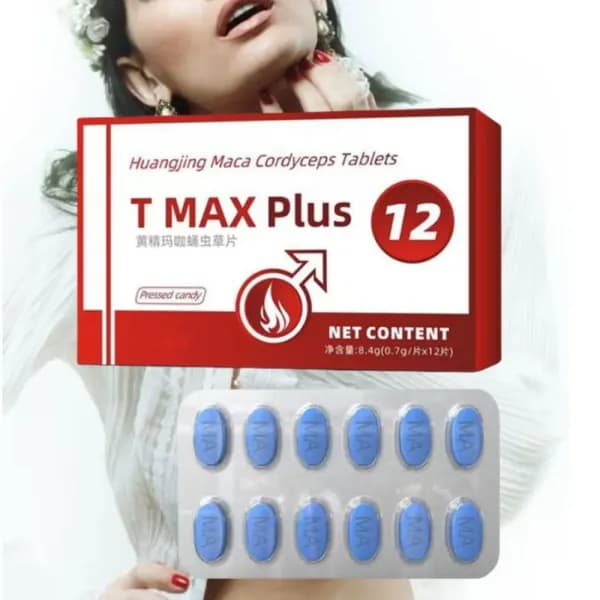 T MAX PLUS Возбудитель для мужчин быстродействующий, средство для потенции, афродизиак для мужчин, 6 капсул