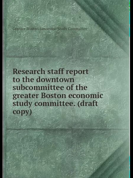 Research staff report to the downtown