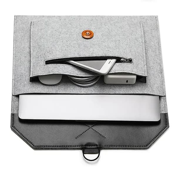 L6(J G M B) Мягкая деловая сумка совместим с ноутбука Air Pro Retina 13 планшета Сумка светло-серого цвета
