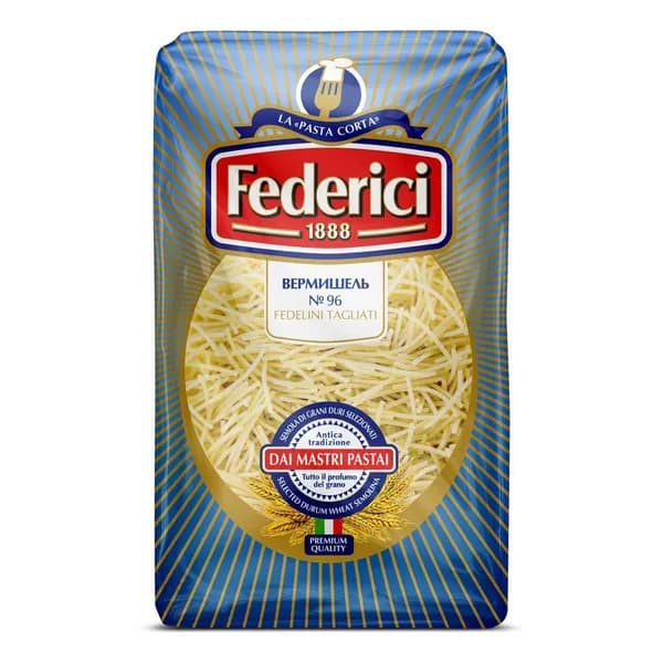 Макаронные изделия Federici No 96 Вермишель 400 г