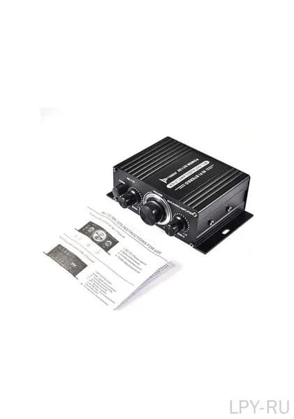 Миниатюрный мощный усилитель AK170 с напряжением 12В, компактный одноканальный аудиоусилиитель для звукового оборудования