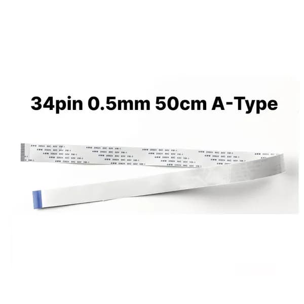 FFC FPC шлейф 34pin 0.5mm 50cm A-Type