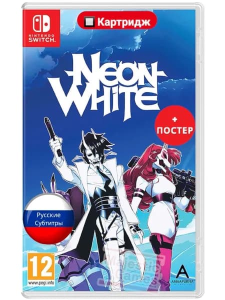 Игра Neon White (Nintendo Switch, Русские субтитры)