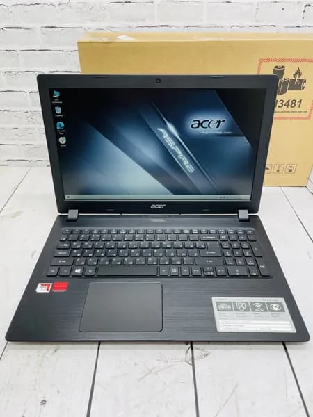 Acer A315-21, AMD A9 9420e, AMD Radeon R5 Ноутбук 15.6", RAM 6 ГБ, SSD 120 ГБ, Windows Pro, Русская раскладка