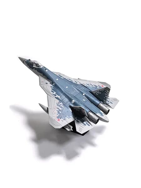Наборы для быстрой сборки игрушечных военных самолетов Су-57С 1/72, российский многоцелевой истребитель-невидимка пятого поколения, пластиковая модель самолета для подарка и коллекции