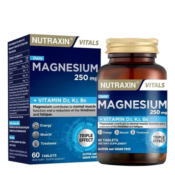 Nutraxin Магний ежедневно по 60 таблеток