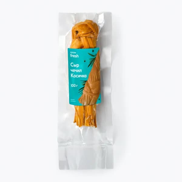 Сыр рассольный Косичка 45%, 100 г, Ozon fresh, копченый