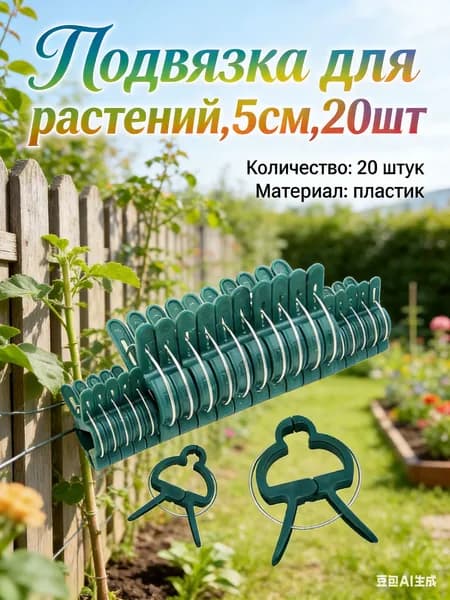 Комплект креплений30.1 х 30мм, ABS пластик, 20 шт