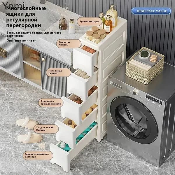 Тумба для ванной,, 25х34х80 см