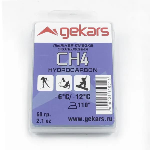 Смазка для лыж, сноубордов (-6...-12 С) GEKARS