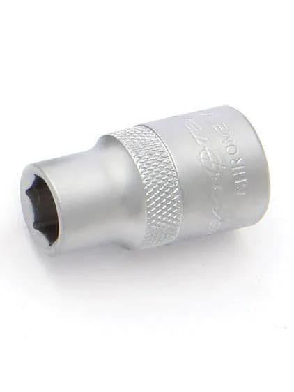 Торцевая головка-насадка Дело техники, шестигранная 1/2", 620011, серебристый, 11 мм