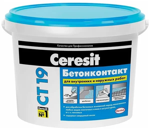 Бетонконтакт Ceresit CT19 3 кг