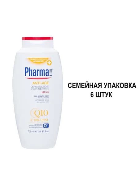 Herbal набор средств для гигиены (Гель для душа антивозрастной 750 мл, 6 штук )
