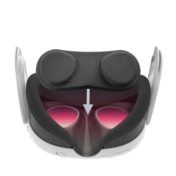 чехол для защиты линз VR, из пеноматериала, подходит для Meta Quest 3S/3/2 и Pico 4 Ultra