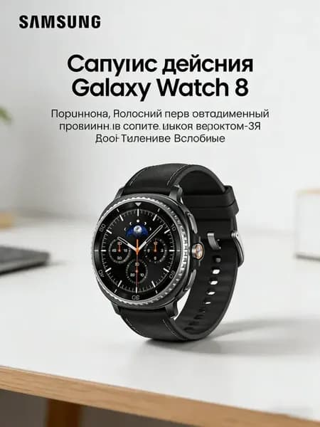 Стильный смарт-часы Galaxy Watch 8