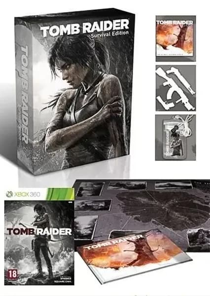 Tomb Raider Survival Edition Полностью на русском Видеоигра на диске Xbox 360. Товар уцененный