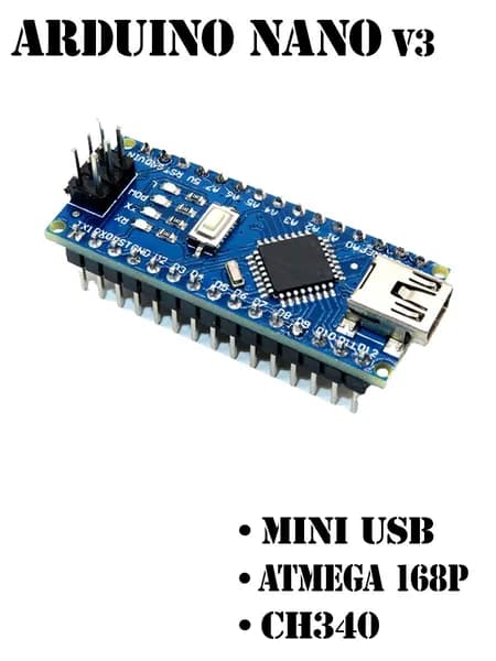 Контроллер Arduino Nano 328PB mini запаяна