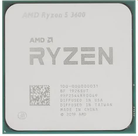 Процессор AMD Ryzen 5 3600 (100-000000031) OEM - AM4, 6 х 3.6 ГГц, L2 - 3 МБ, L3 - 32 МБ, 2хDDR4-3200 МГц, TDP 65 Вт