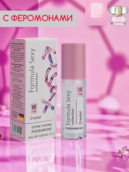 Delta parfum (Formula Sexy). Туалетная вода FS collection Crystal (W118) с феромонами, 30мл.