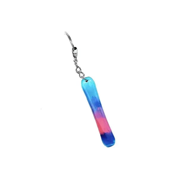 Мини-сноуборд-брелок, 8cm - 23