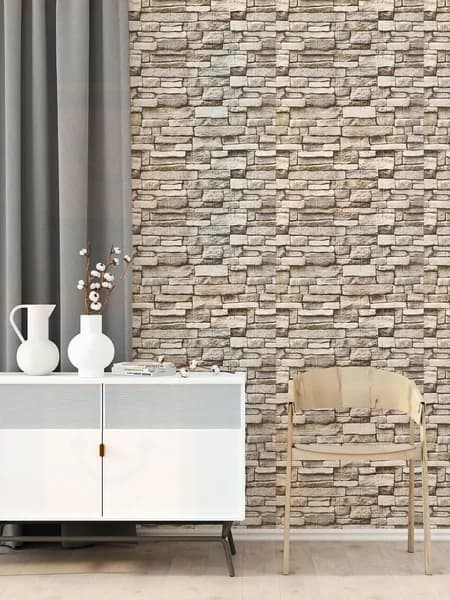 Самоклеящаяся настенная плитка 10 белая старая 70x100см, мягкая, 3d, внутренняя 3d плитка для украшения дома Роскош