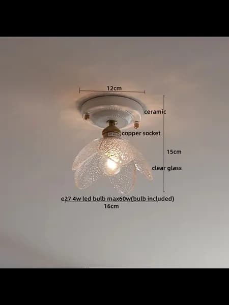 керамический светодиодный потолочный светильник Lumina