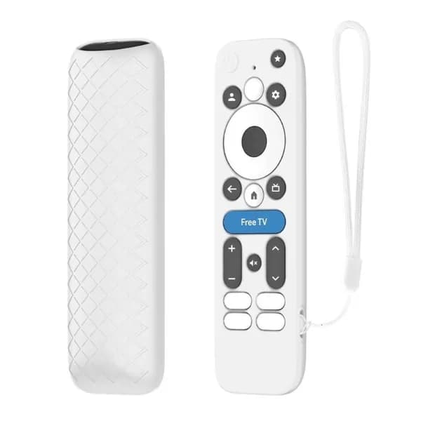 Силиконовый чехол для пульта Onn.Google TV Box 4K Pro, Белый